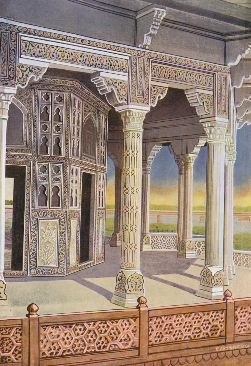 Le Summon Burj, intérieur (photo couleur) - Indian photographer