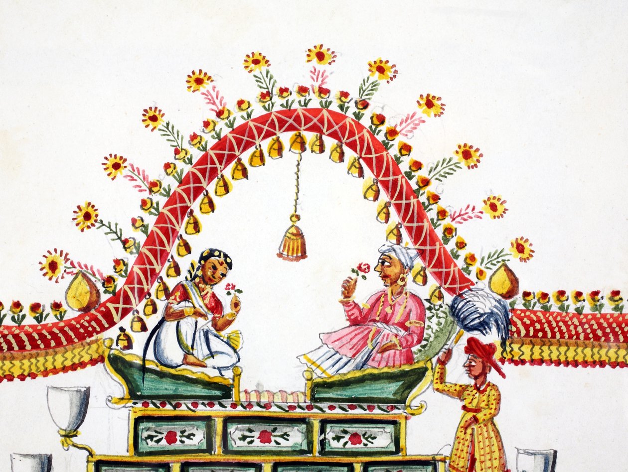 Mariée et marié - Indian School