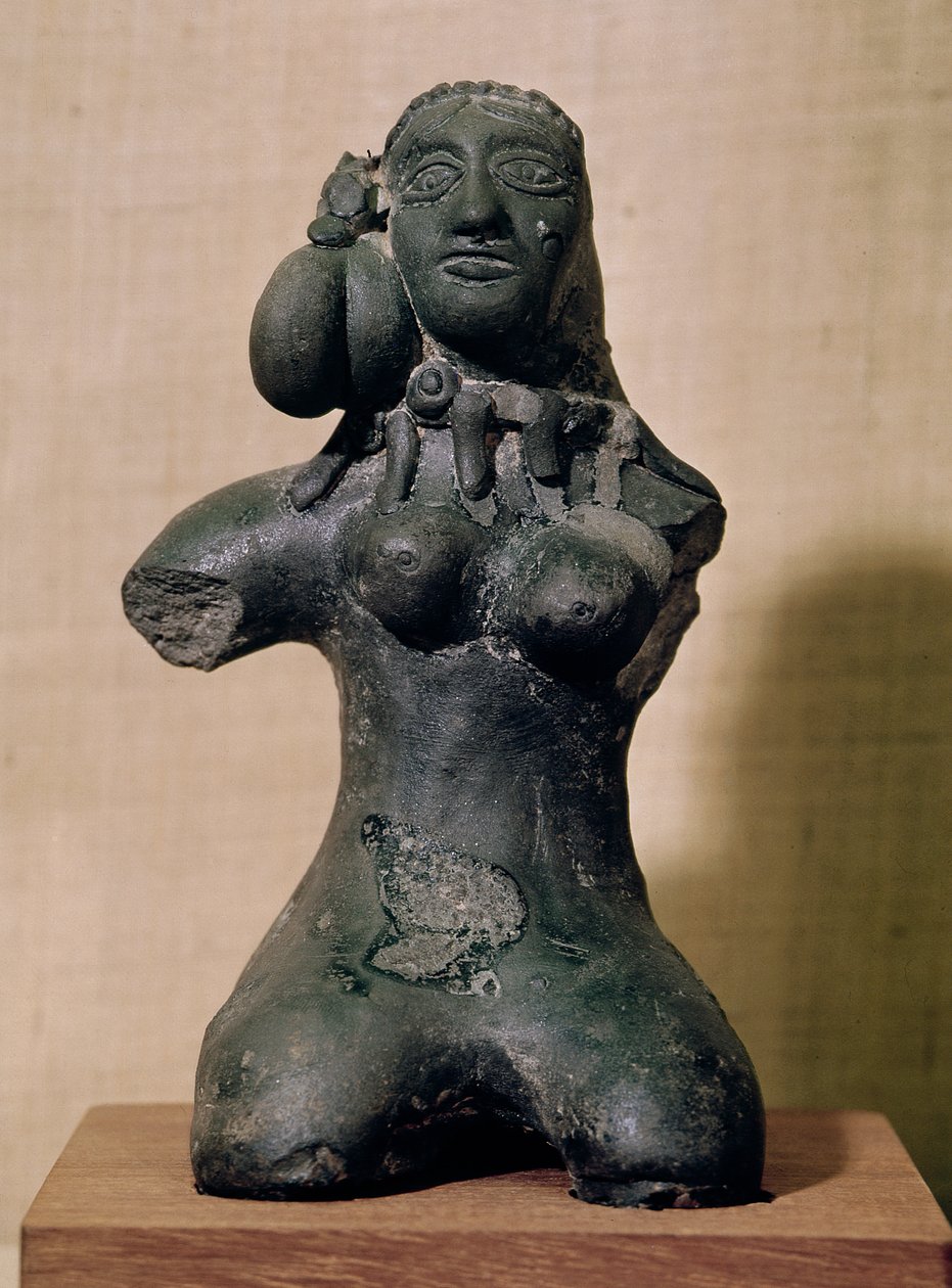 Idole féminine, Maurya, IIIe-IIe siècle av. J.-C. - Indian School