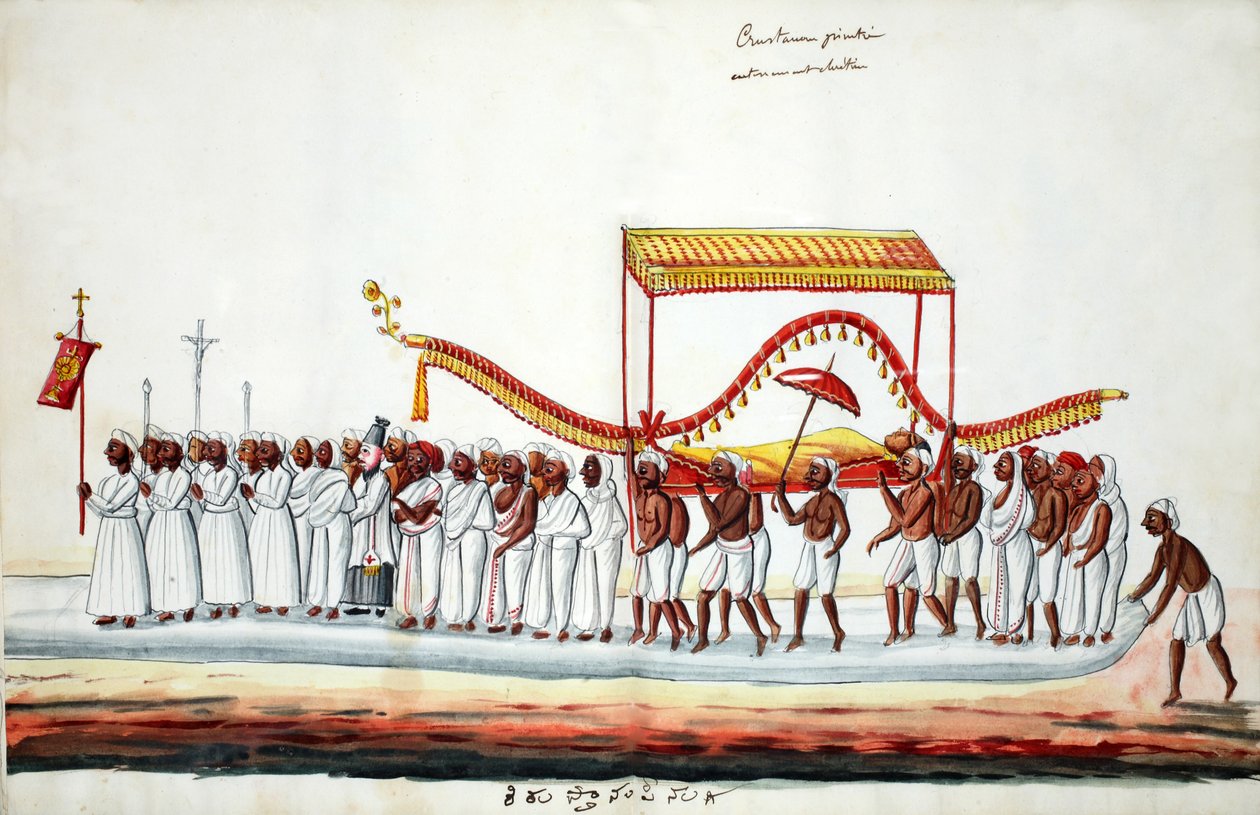 Procession funéraire - Indian School