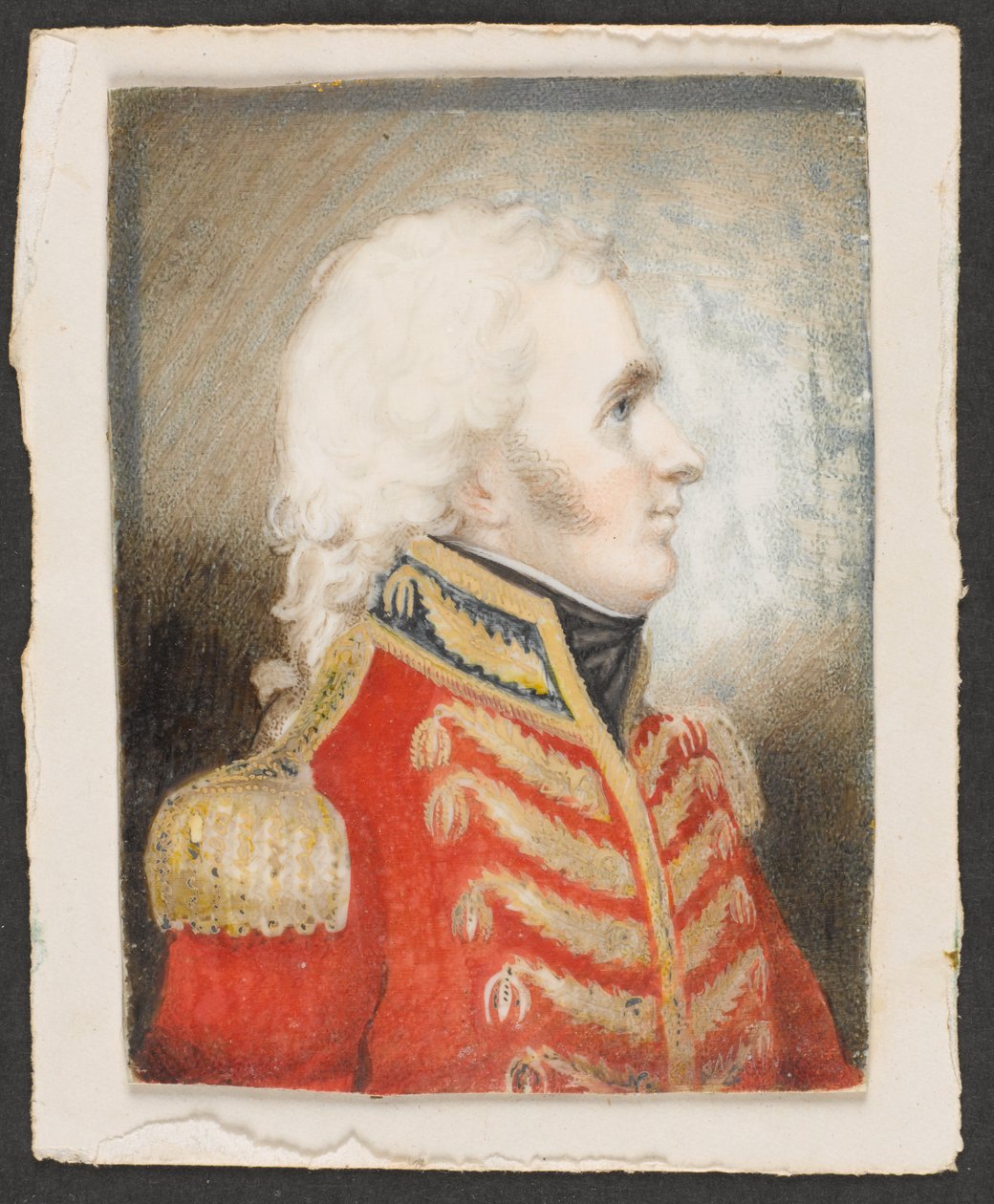 Lieutenant John Malcolm, Armée de Madras, vers 1795 - Indian School