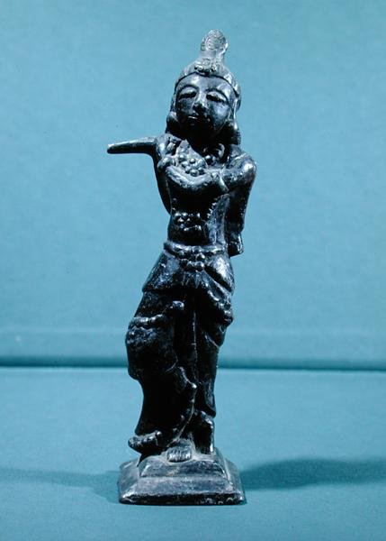Statuette de Krishna Gopala - Indian School