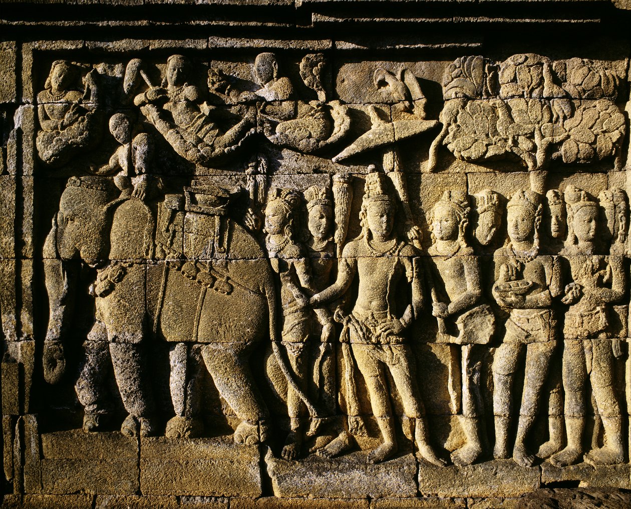Relief - Indonesian School