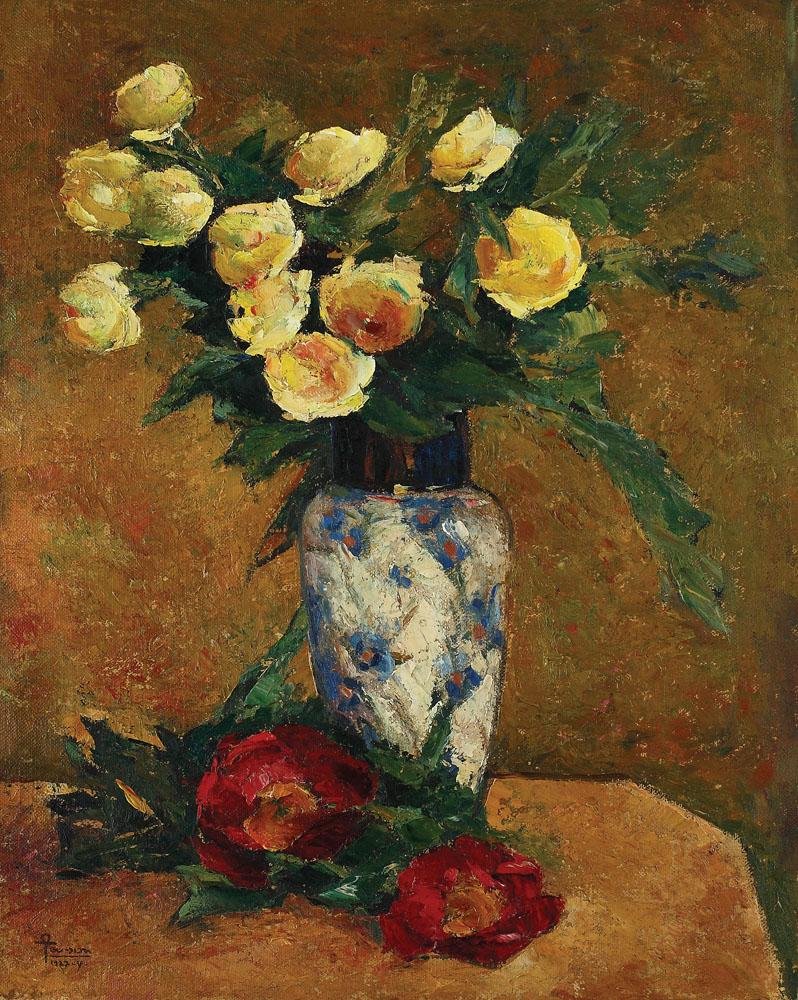 Roses jaunes - Ion Theodorescu Sion