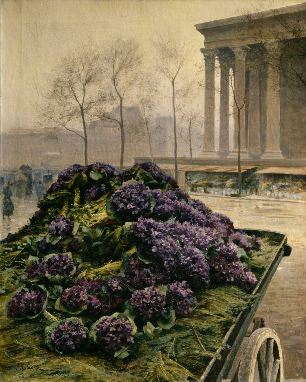 Violettes de Nice, 1902 - Iosiph Evstafievich Krachkovsky