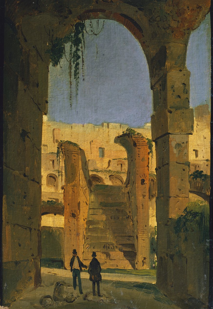 Ruines romaines - Ippolito Caffi