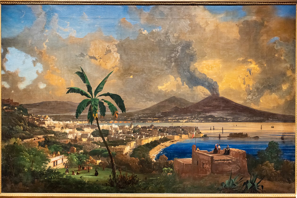 Vue de Naples - Ippolito Caffi