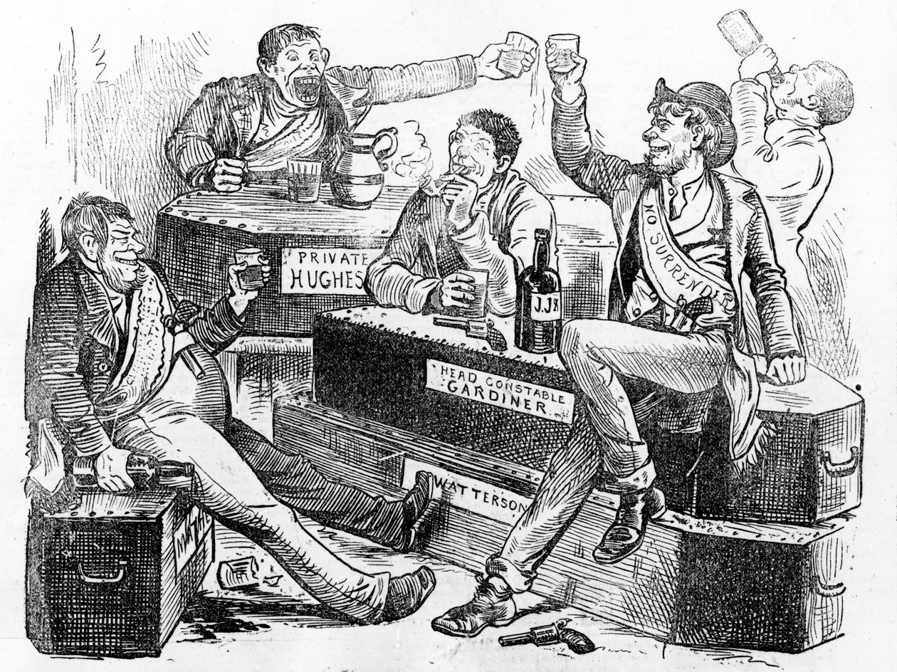 Une célébration glorieuse, 1886 - Irish School