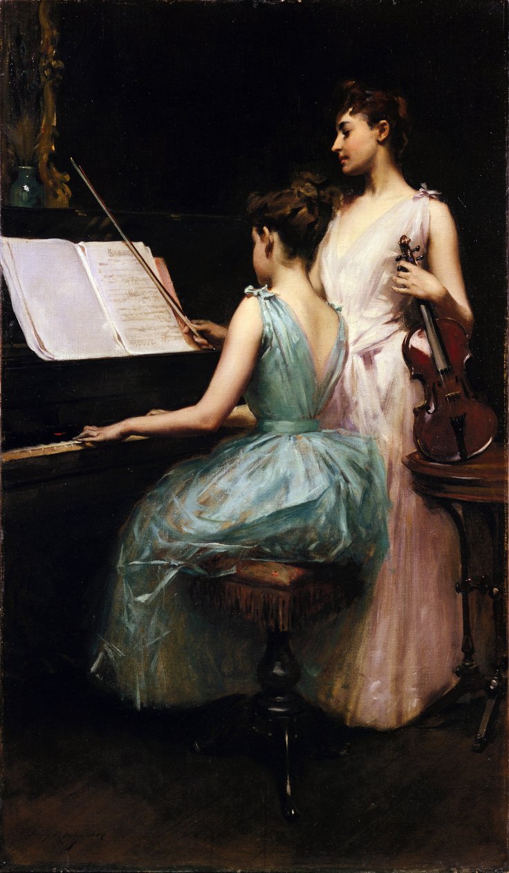 La Sonate - Irving Ramsay Wiles