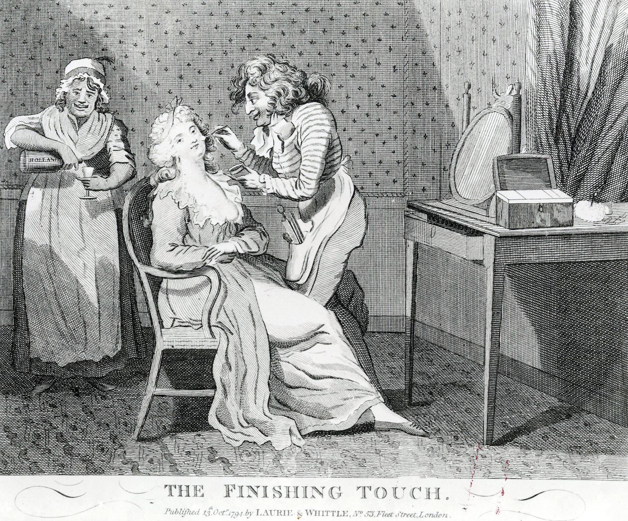 La touche finale - Isaac Cruikshank