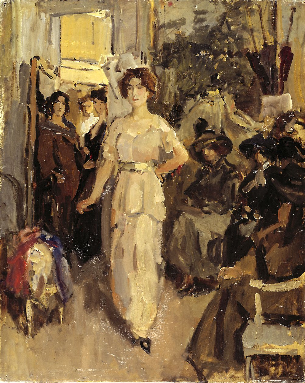 Défilé de mode chez Hirsch & Cien - Isaac Israels