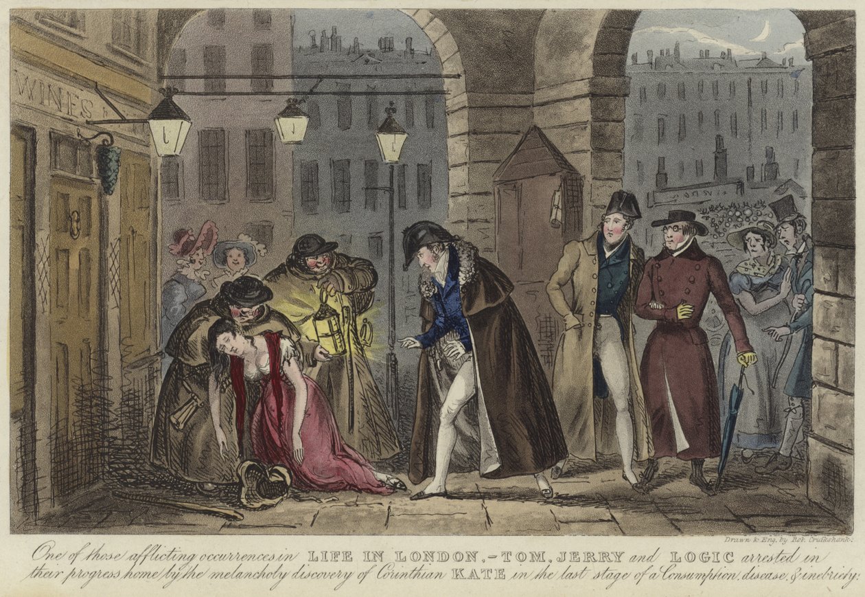 La Vie à Londres - Isaac Robert Cruikshank