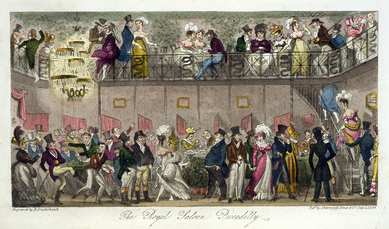 Le salon royal, Piccadilly, de 