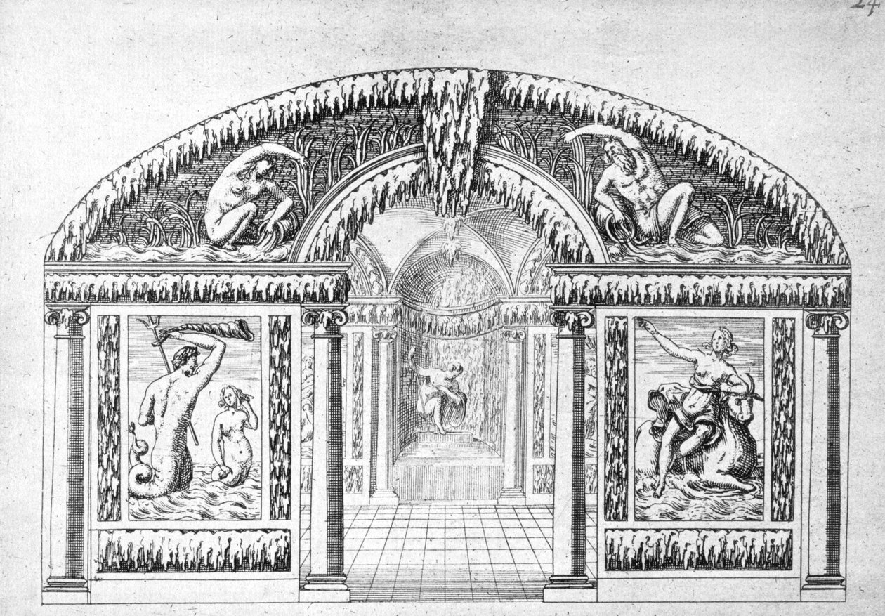Conception de grotte de 