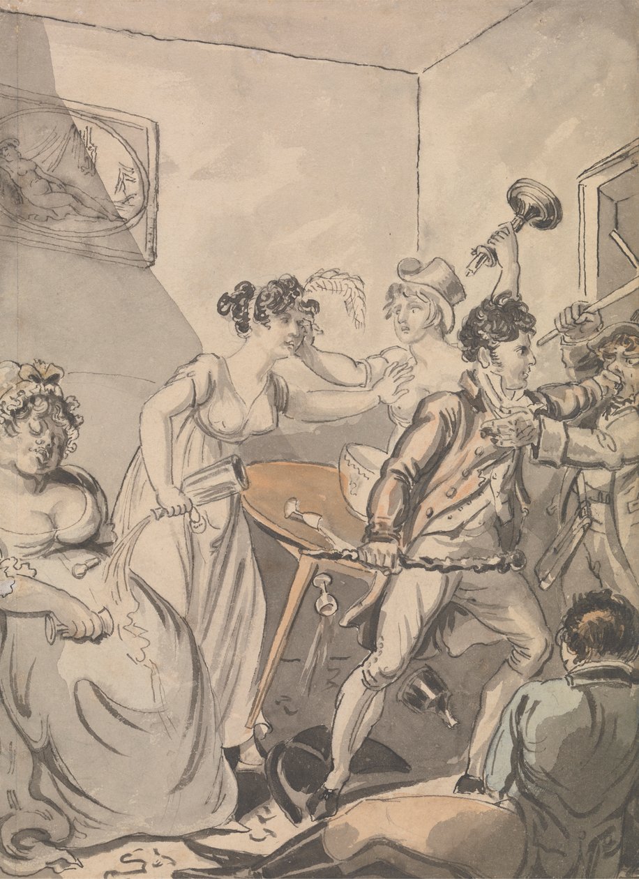 La Fuite - Isaac Cruikshank