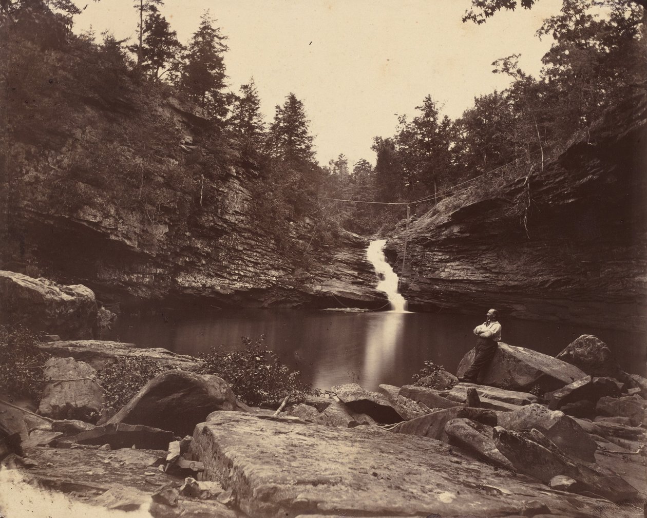 Lula Lake, Lookout Mountain, Géorgie - Isaac H. Bonsall