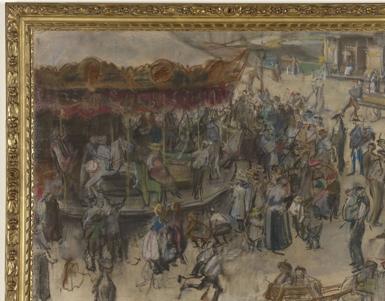 Draaimolen à Amsterdam - Isaac Israels