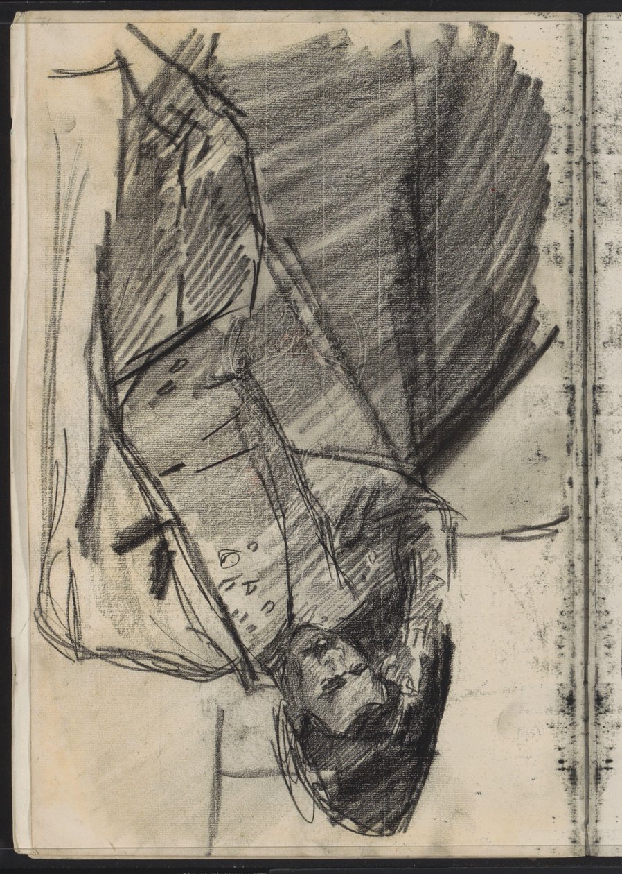 Homme penché - Isaac Israels