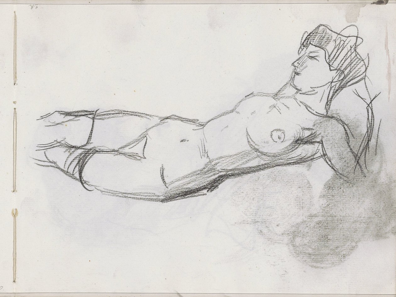 Nu féminin allongé - Isaac Israels