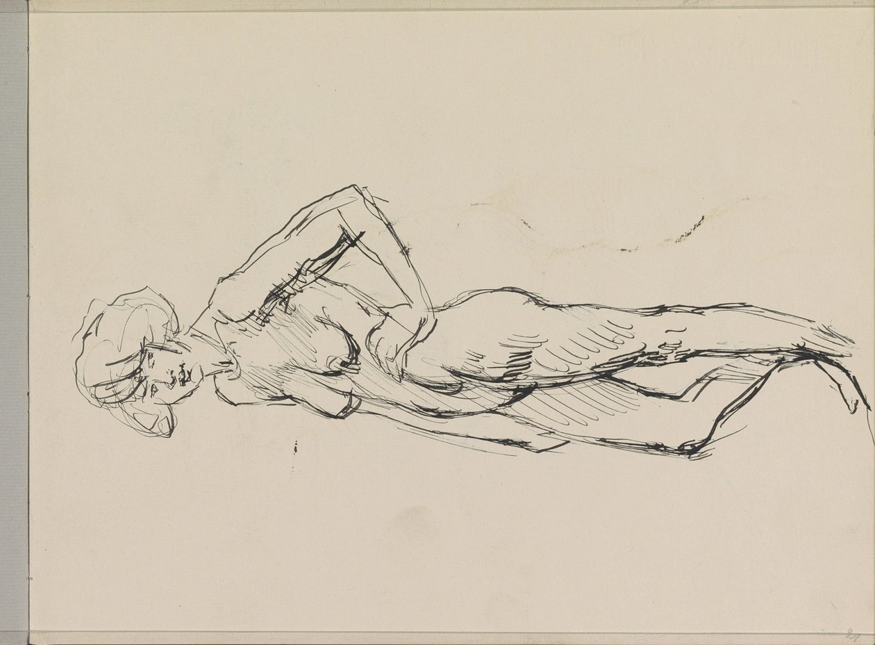 Femme nue debout - Isaac Israels