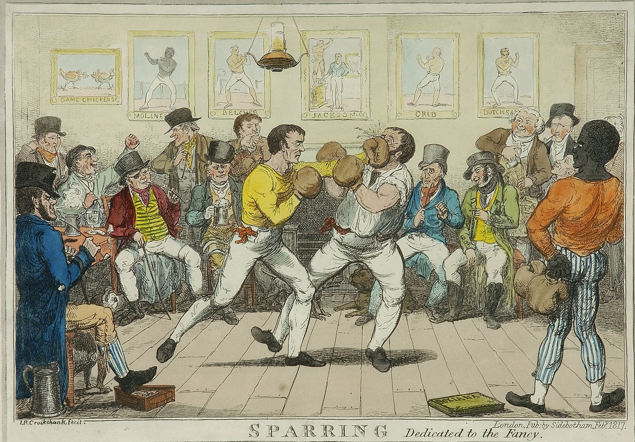 Boxe - Isaac Robert Cruikshank