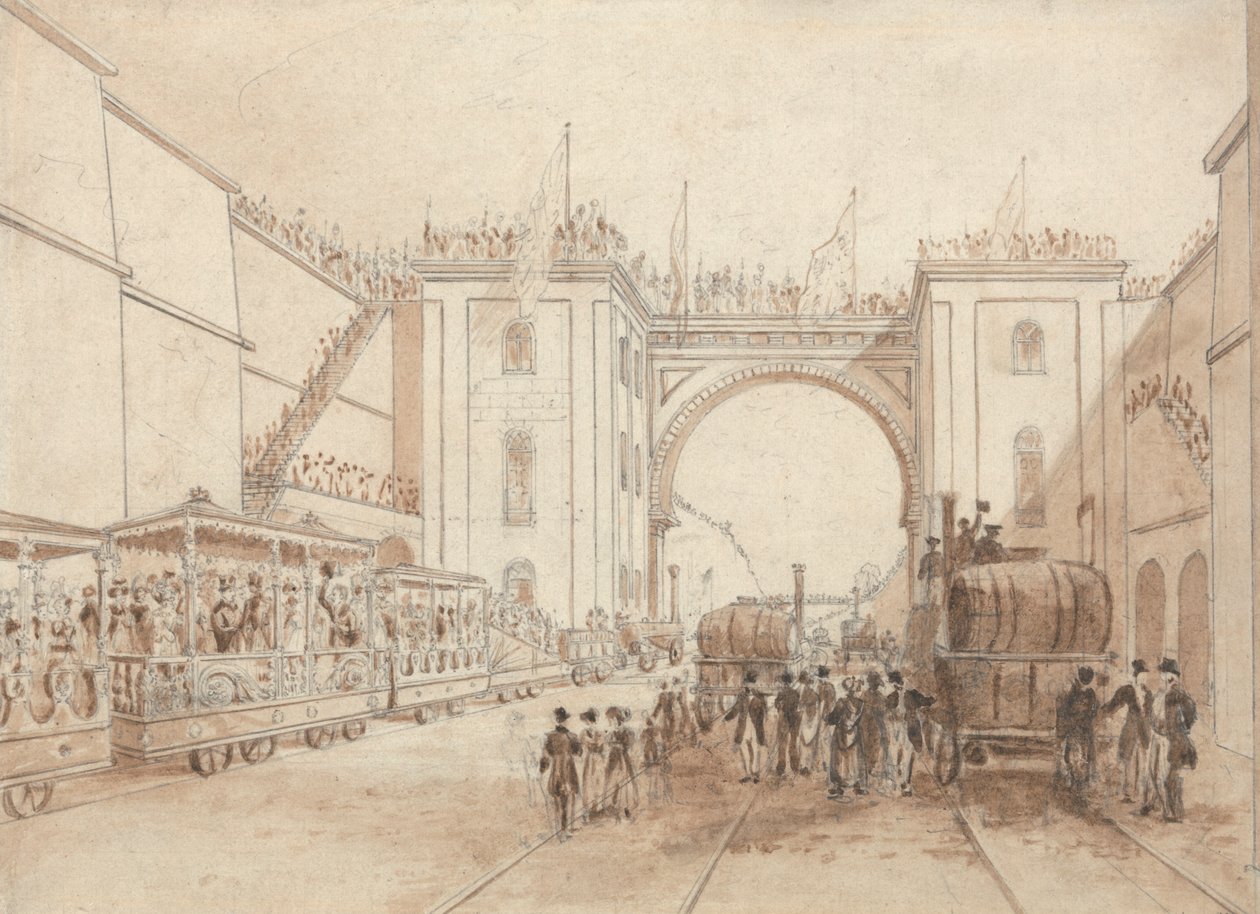 Ouverture du Chemin de Fer de Liverpool et Manchester - Isaac Shaw