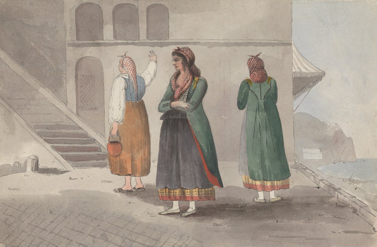 Costume à Procida-Naples - Isaac Weld