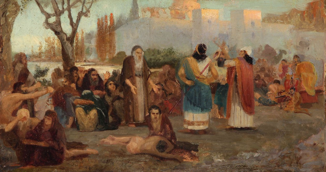 Scène biblique - Isaak Asknaziy