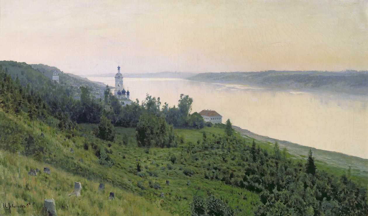 Paysage froid, 1889 - Isaak Ilyich Levitan