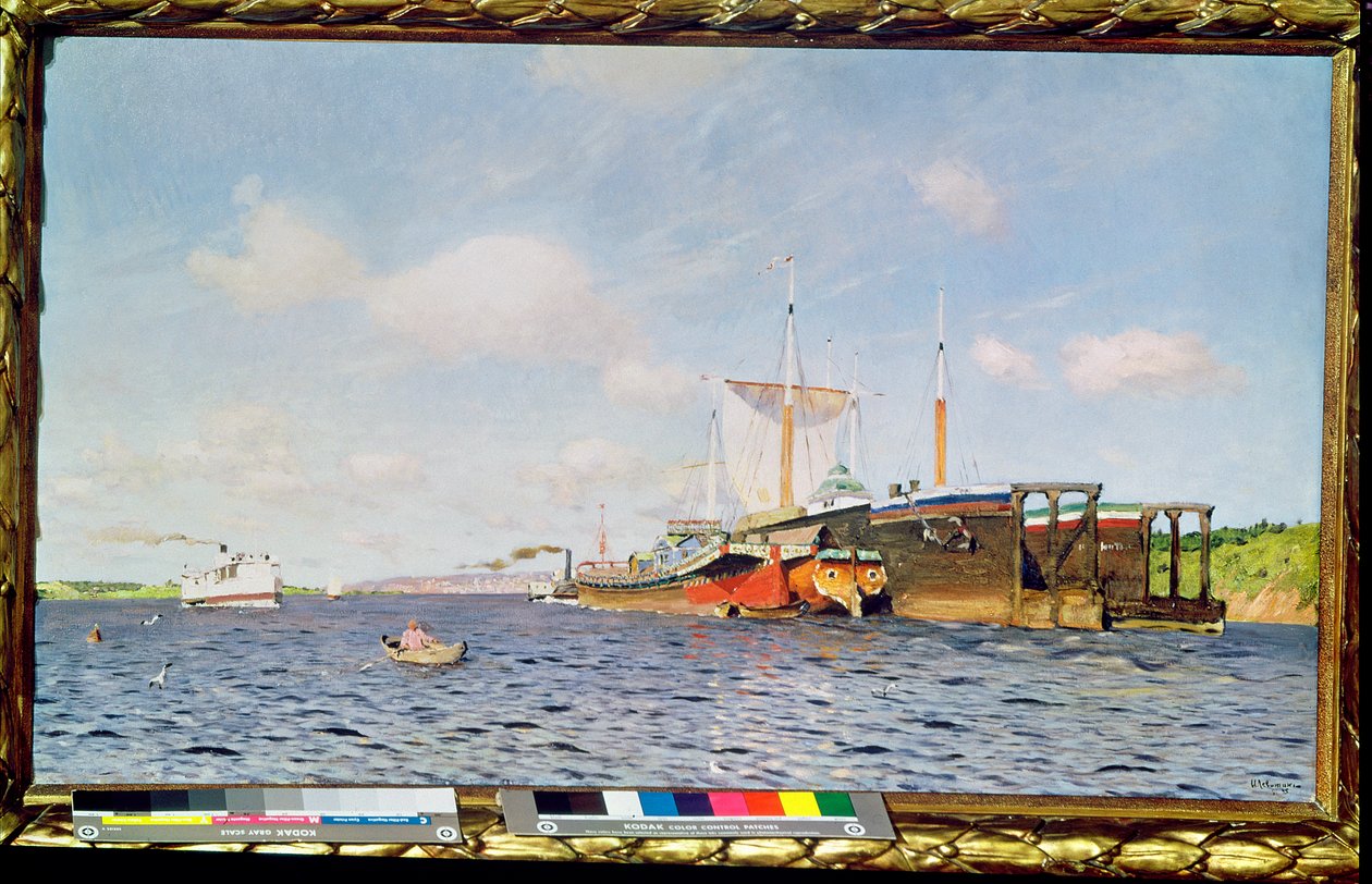 Vent frais sur la Volga, 1895 - Isaak Ilyich Levitan