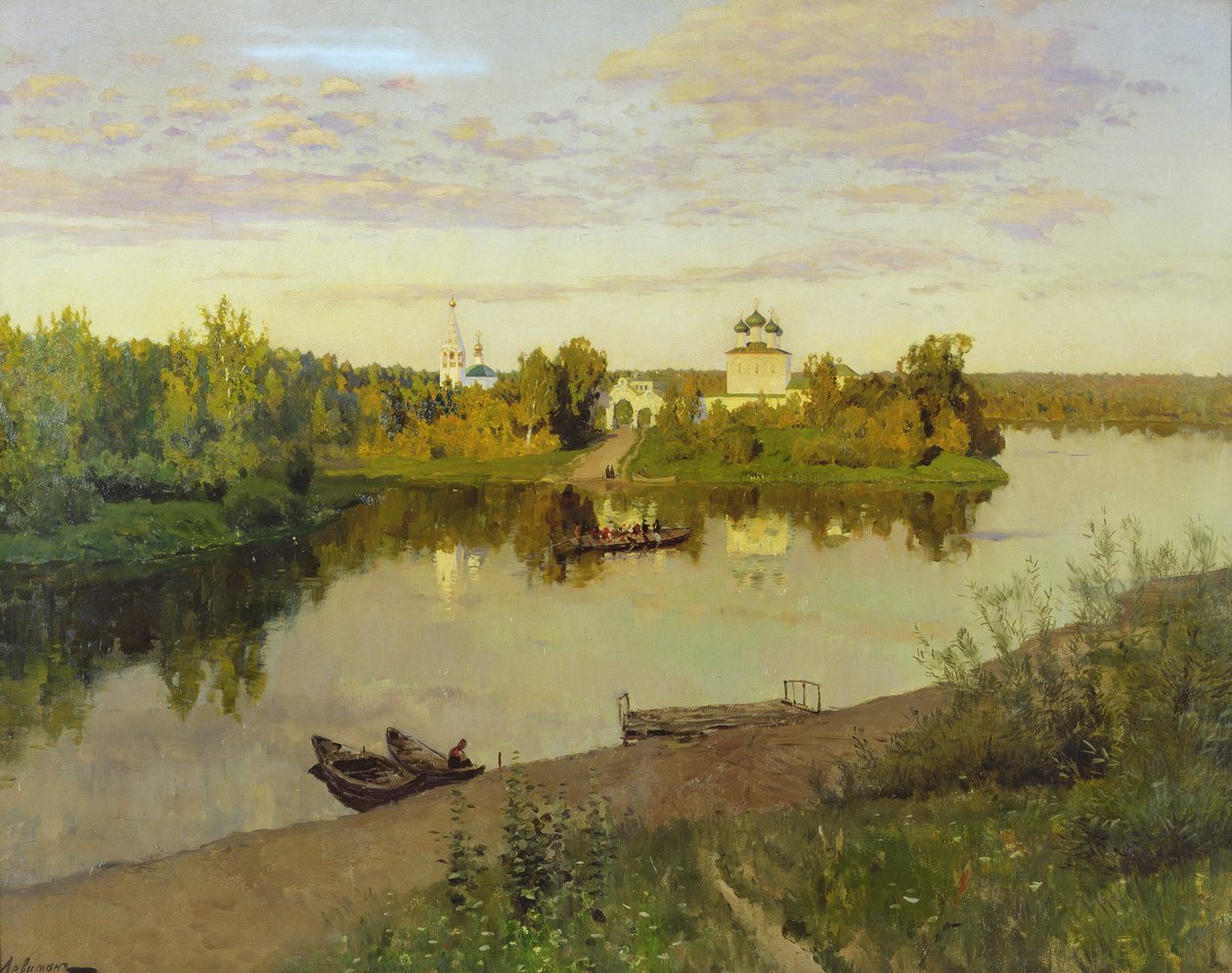 Le glas du soir, 1892 - Isaak Ilyich Levitan