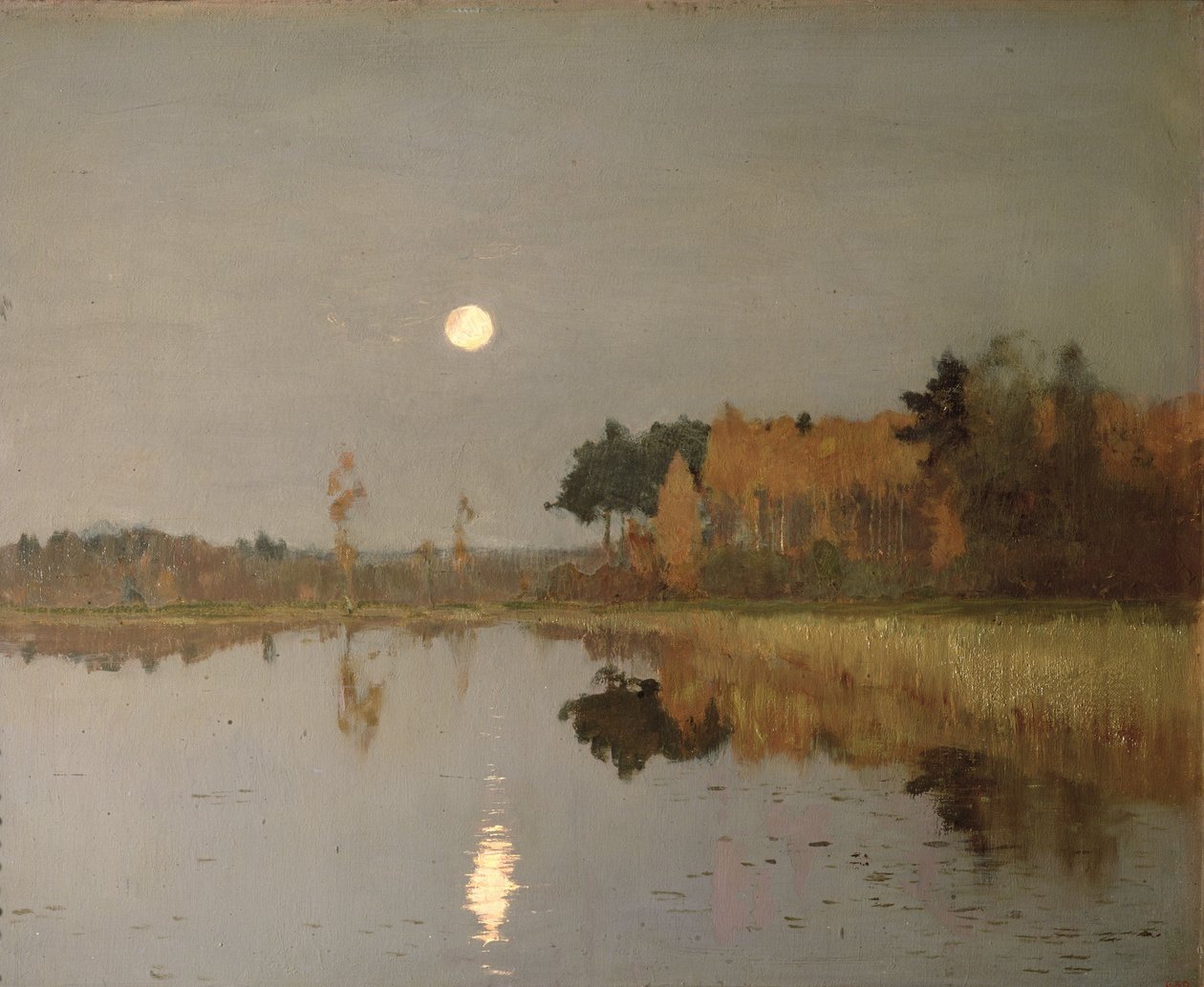 La lune du crépuscule, 1899 - Isaak Ilyich Levitan