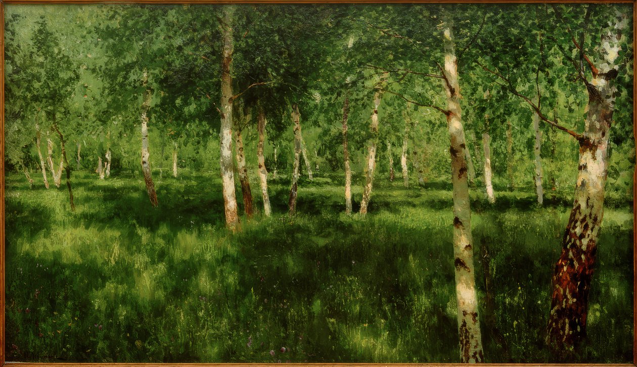 Bosquet de bouleaux - Isaak Ilyich Levitan