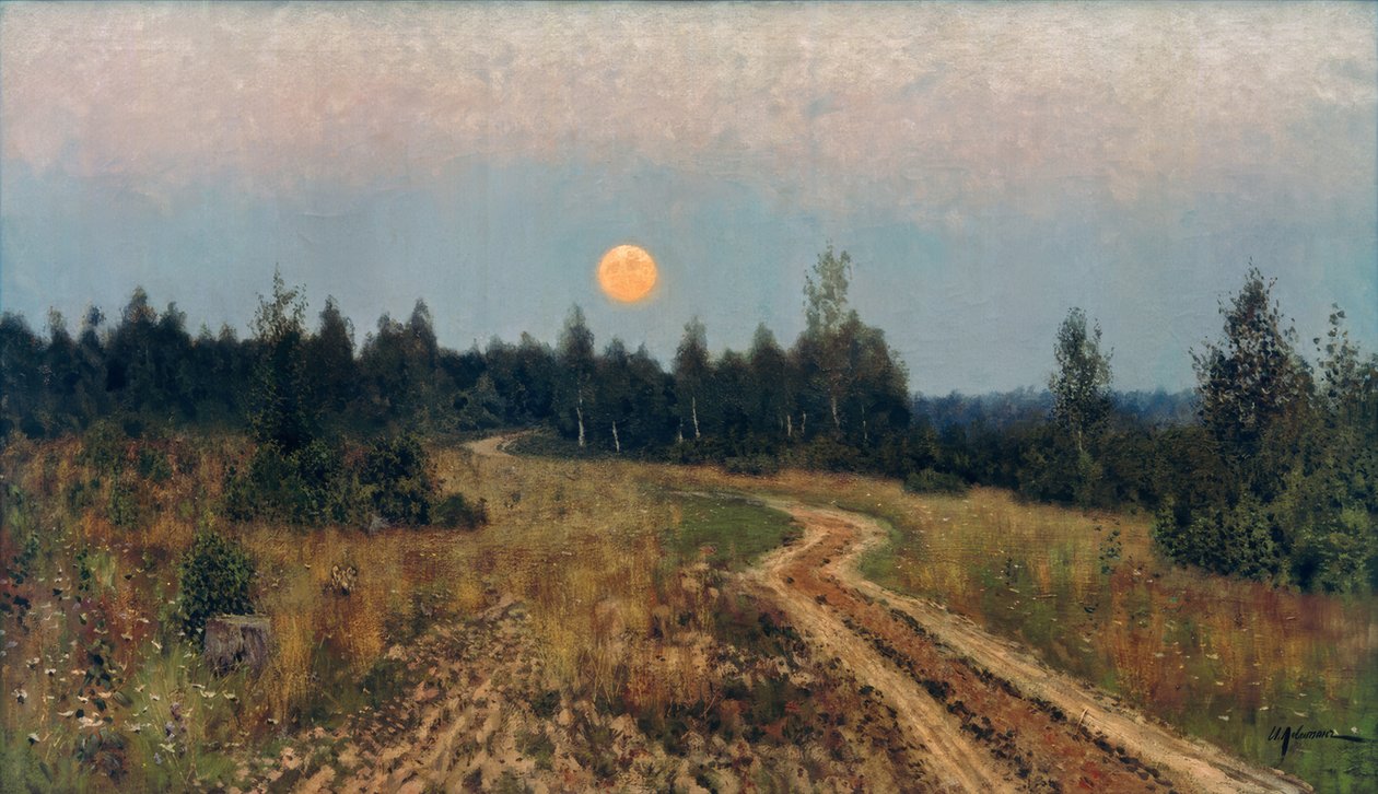 Le chemin tranquille - Isaak Ilyich Levitan