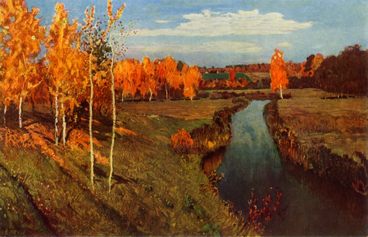Automne doré - Isaak Ilyich Levitan