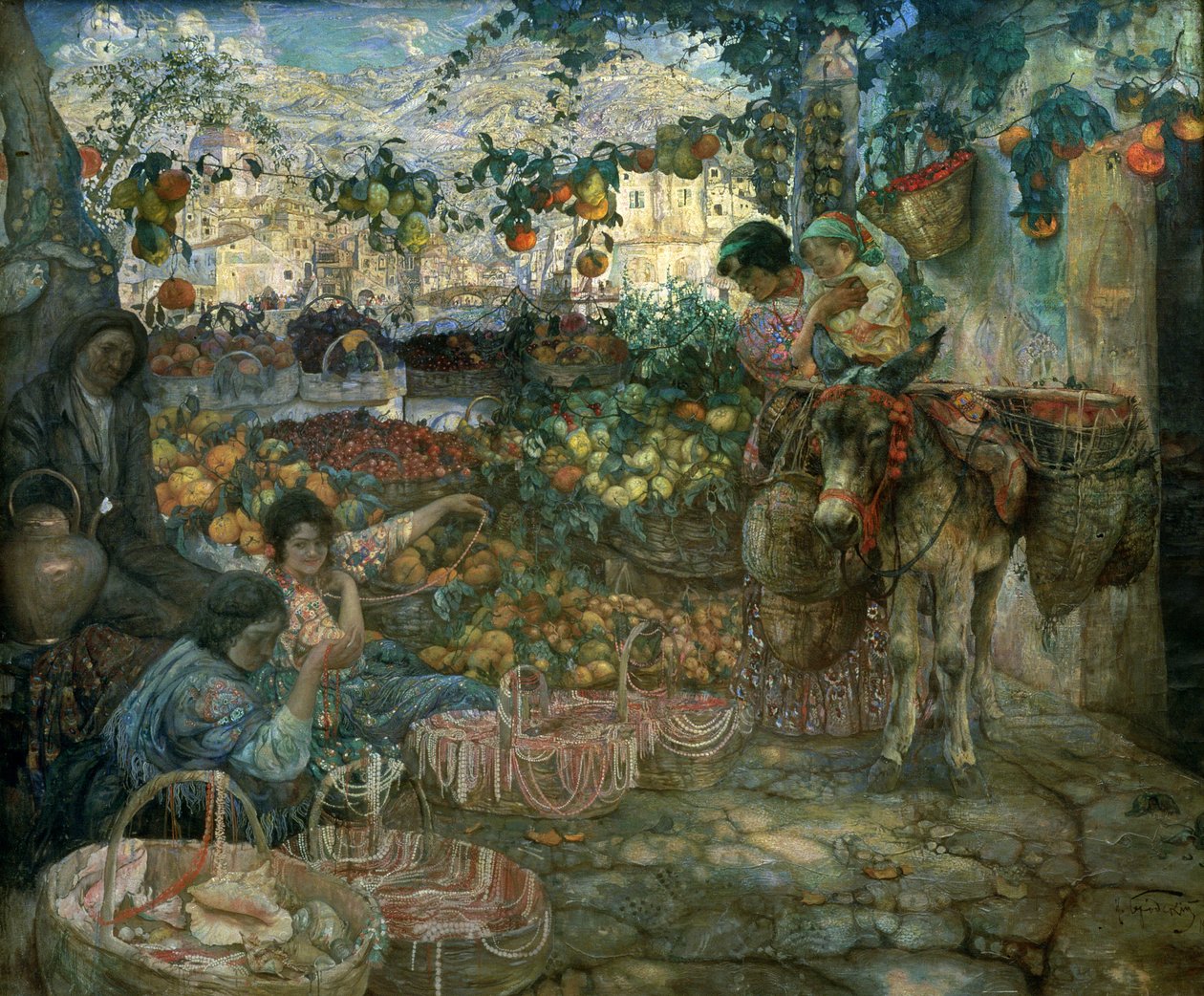 Italie, 1911 - Isaak Israilevich Brodsky