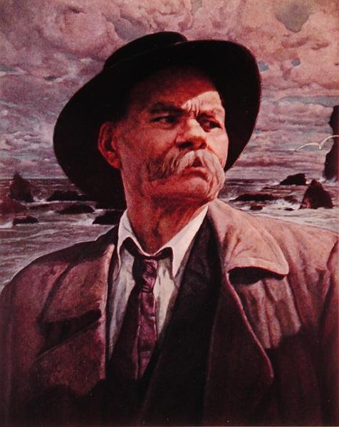 Maxime Gorki (1868-1936) c.1930-36 - Isaak Israilevich Brodsky