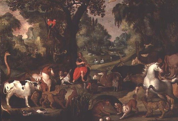 Orphée charmant les animaux - Isaak van Oosten
