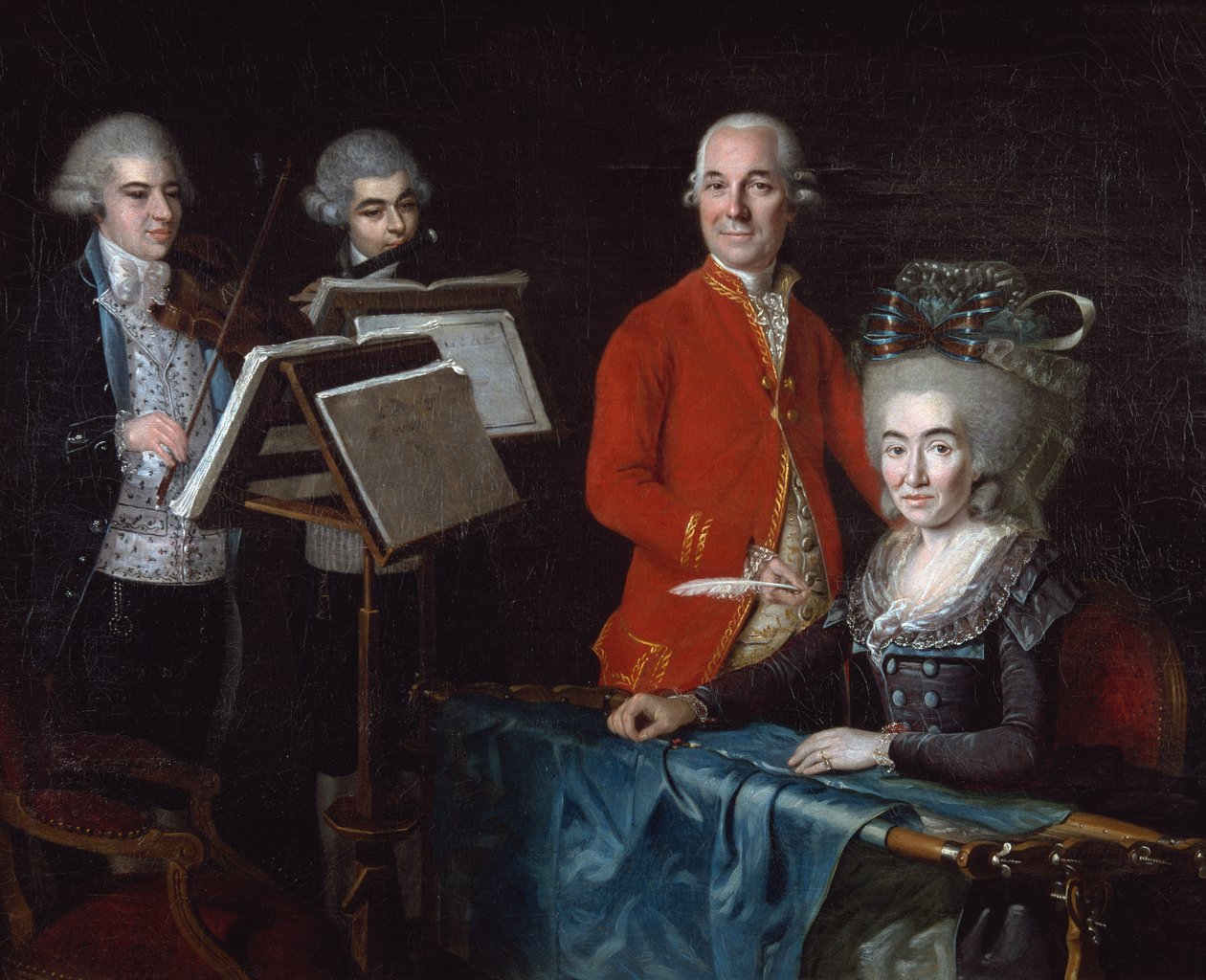 Groupe familial, 1781 - Isabelle Pinson