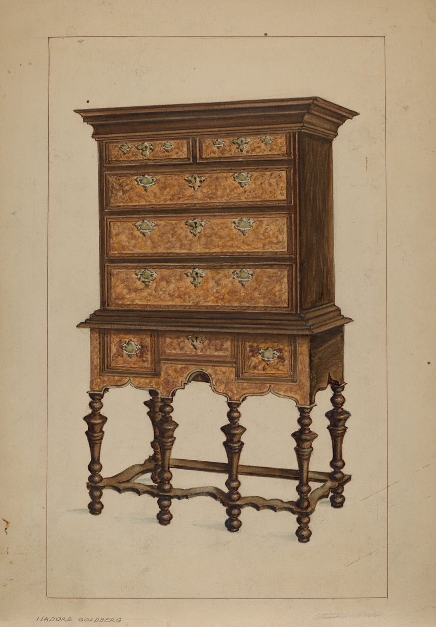 Haut meuble - Isadore Goldberg