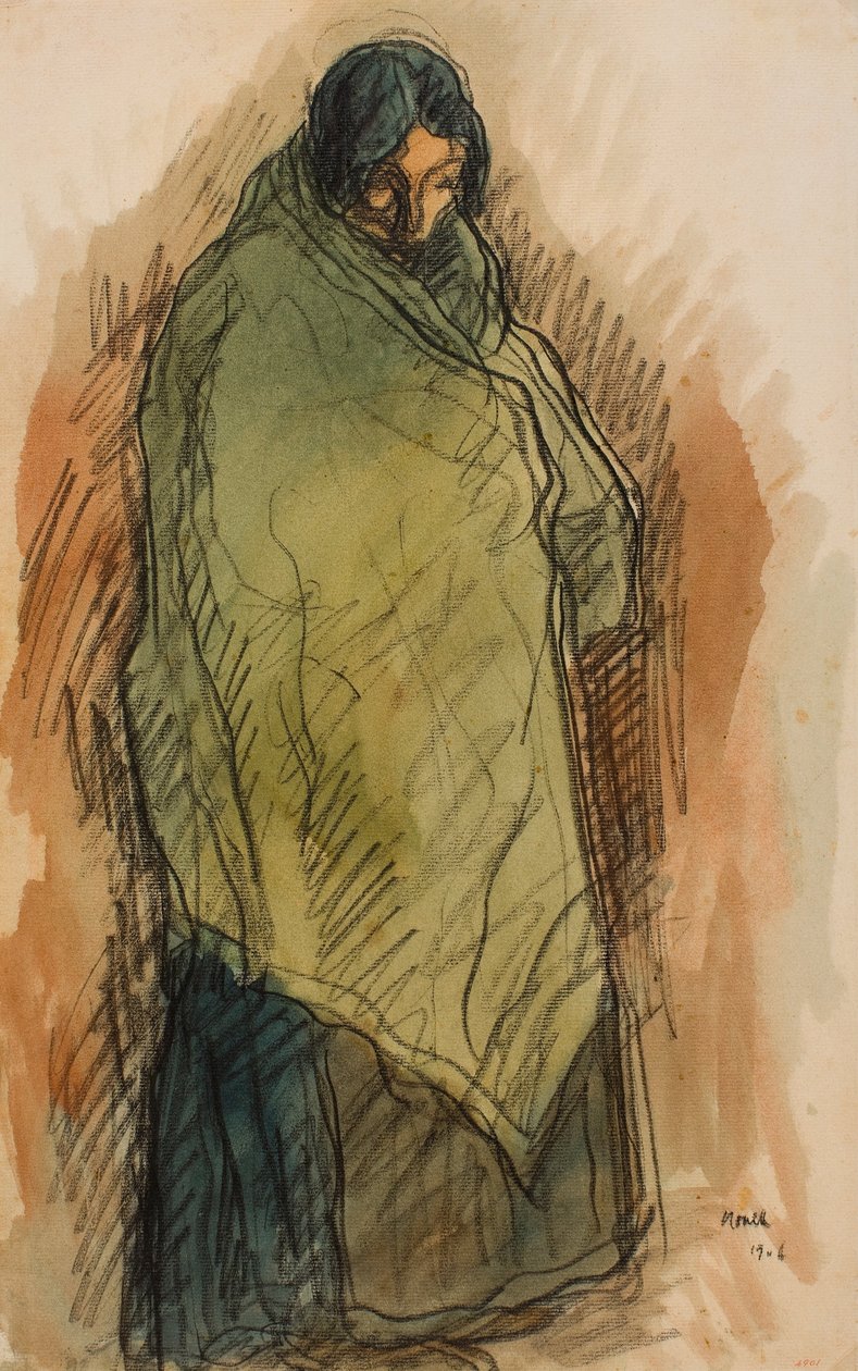 Gitane debout - Isidre Nonell