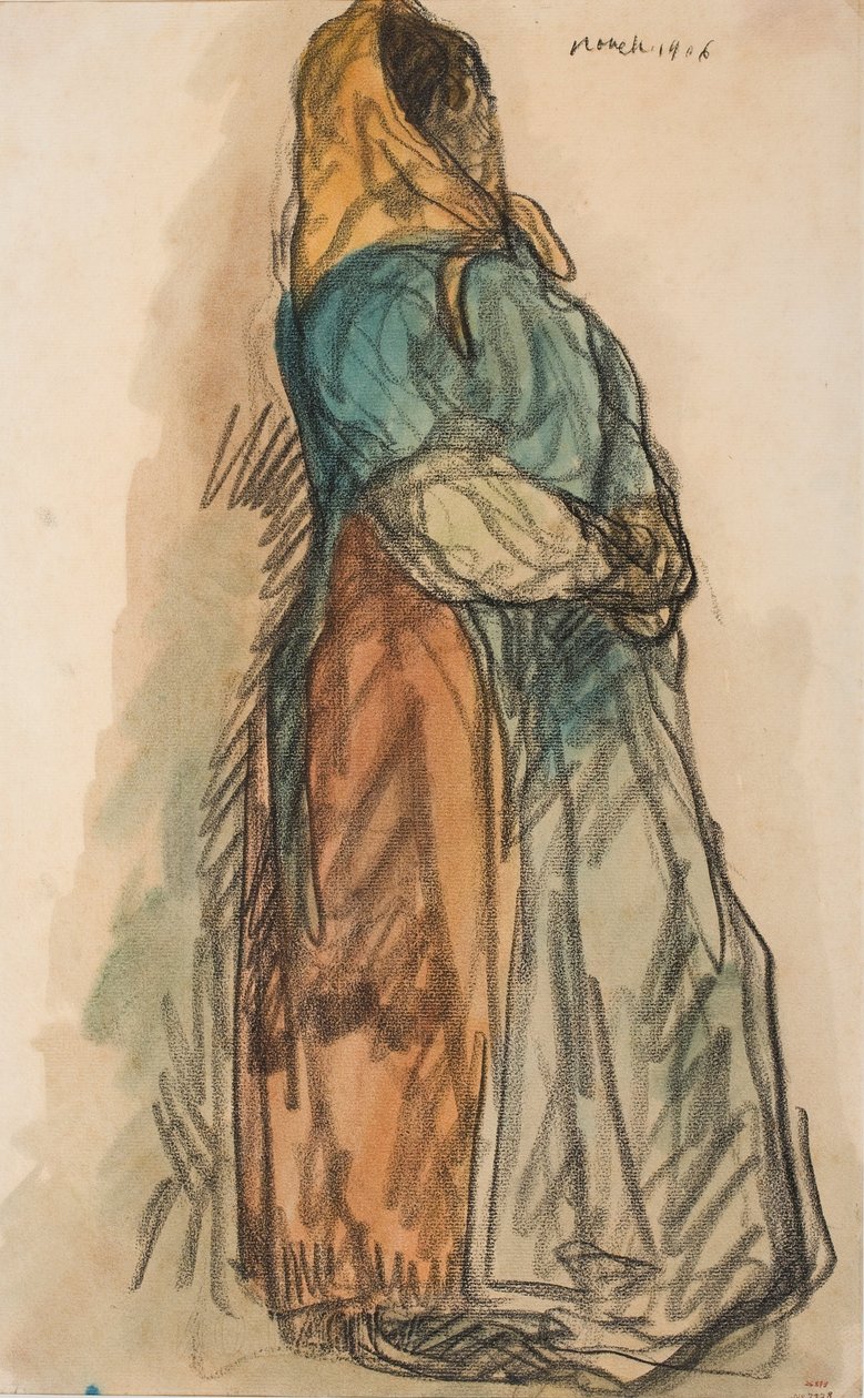 En attente - Isidre Nonell