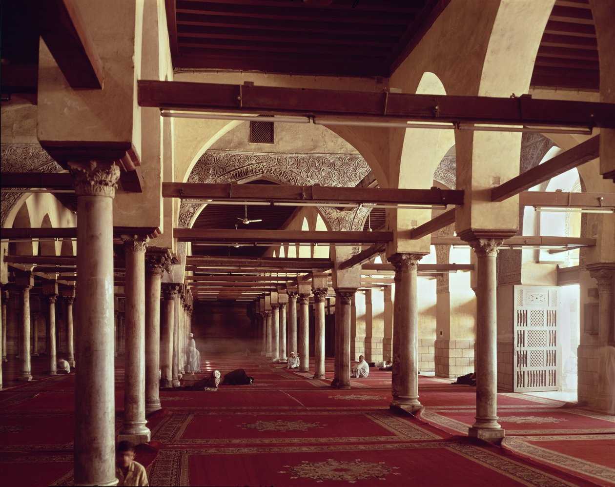 Le Qibla Liwan de la mosquée d