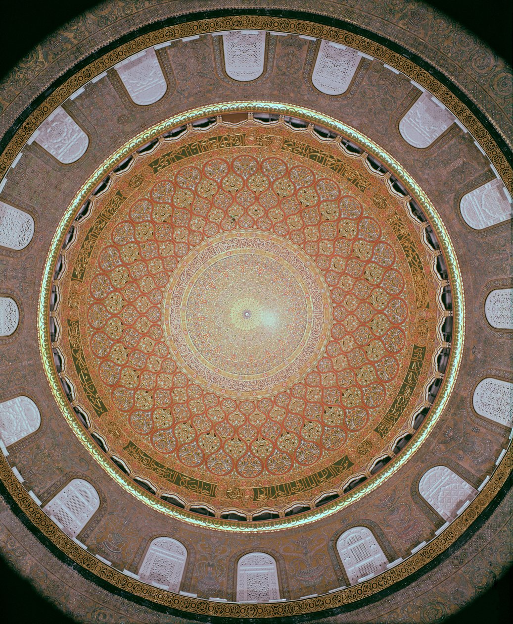 Intérieur du dôme - Islamic School