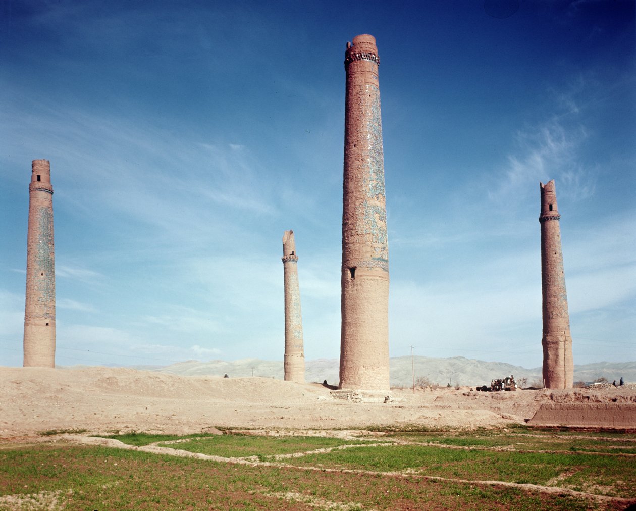 Minarets de la madrasa Hussein Baiqara - Islamic School