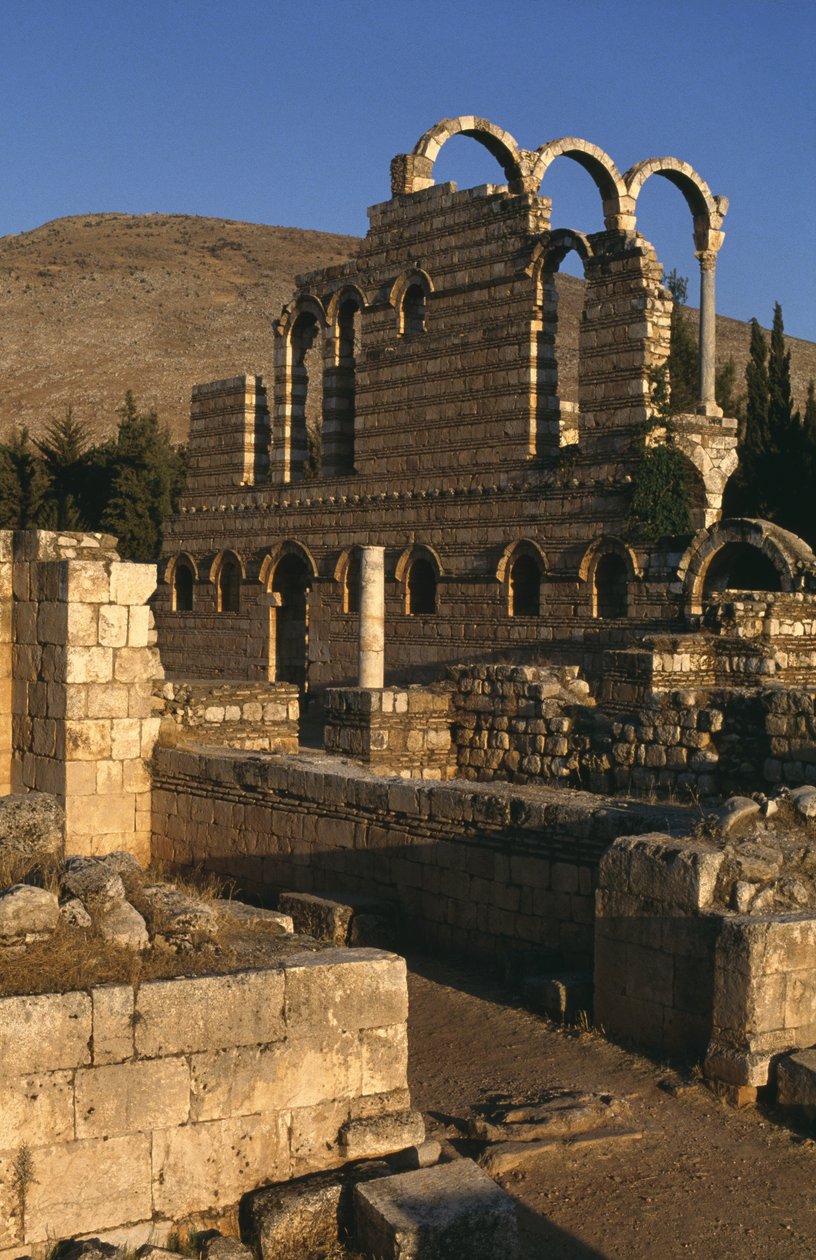 Vue du palais, période omeyyade (661-750) - Islamic School