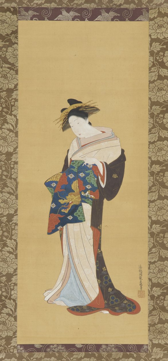 Oiran, période Edo - Isoda Koryusai