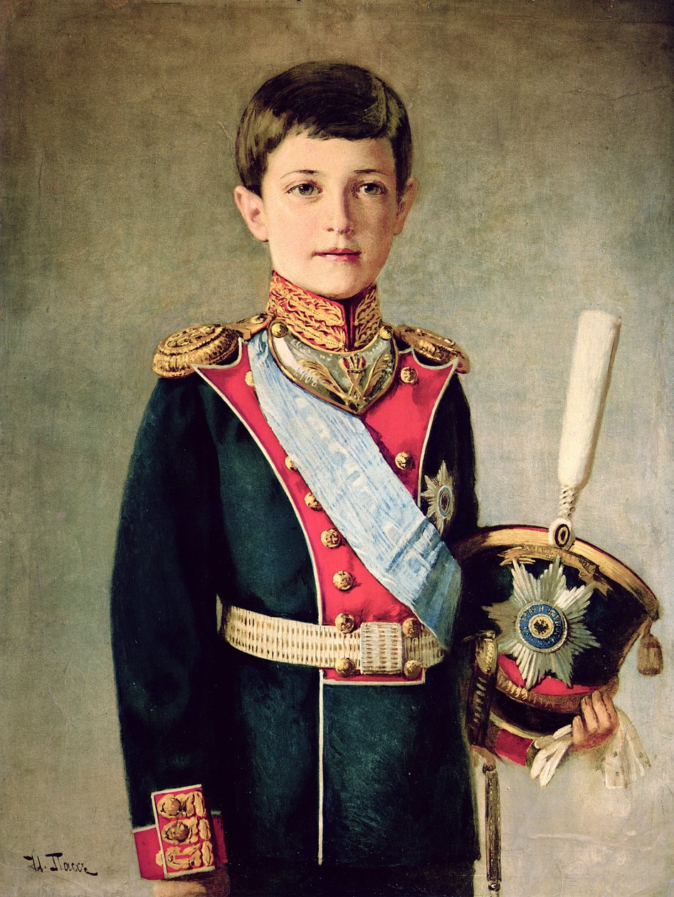Portrait du Tsarévitch Alexeï Nikolaïevitch - Israel Abramovich Pass