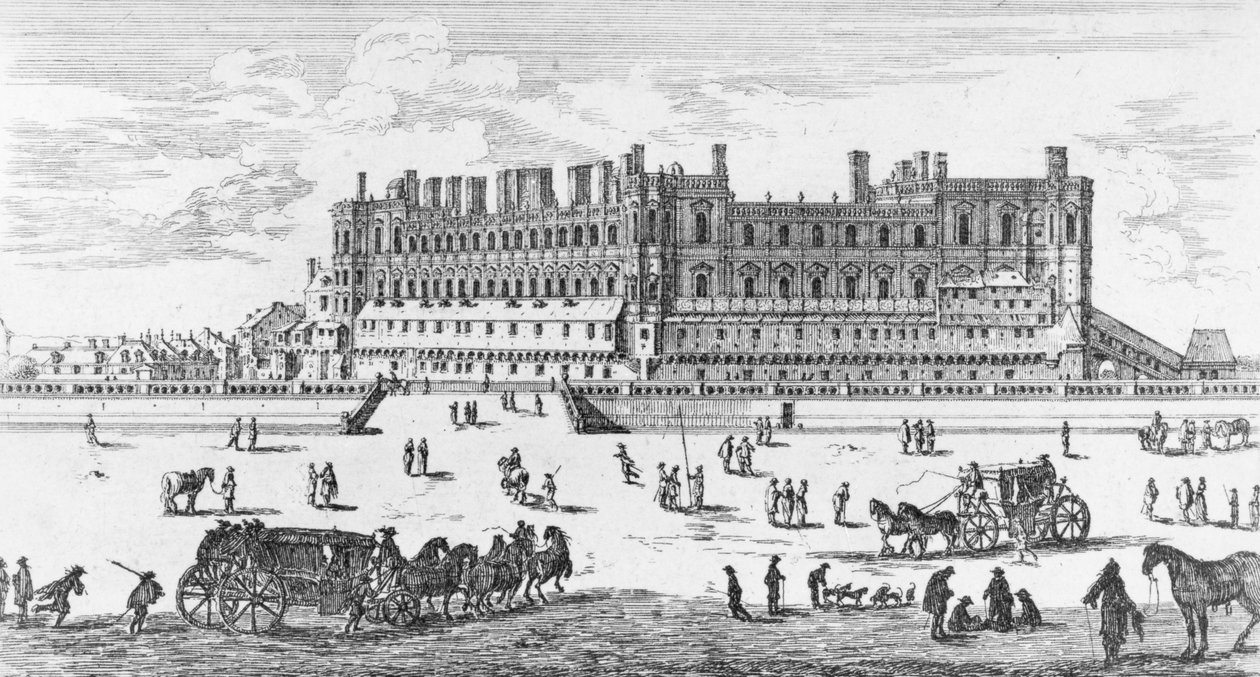 Vue du Château de Saint-Germain-en-Laye, 1658 - Israël Silvestre the Younger