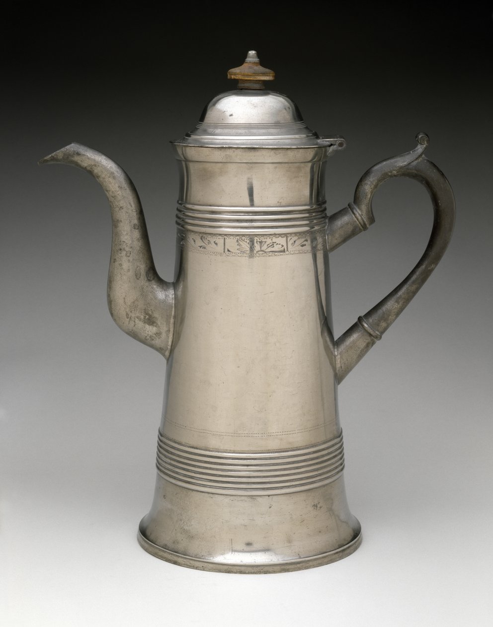 Cafetière, vers 1820-1840 - Israel Trask